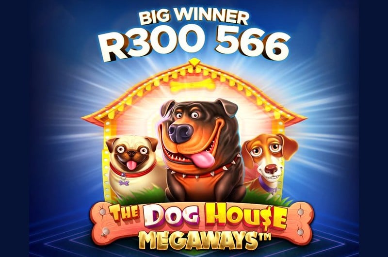 R300K Dog House Megaways Win